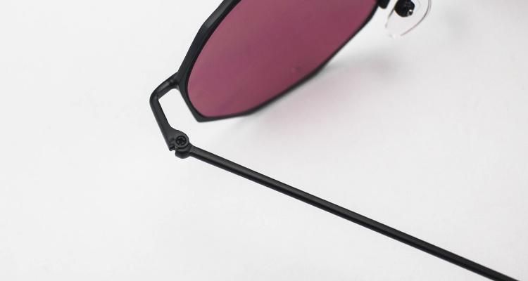 Polygonal Vintage Metal Frame Women Wholesale Sunglasses