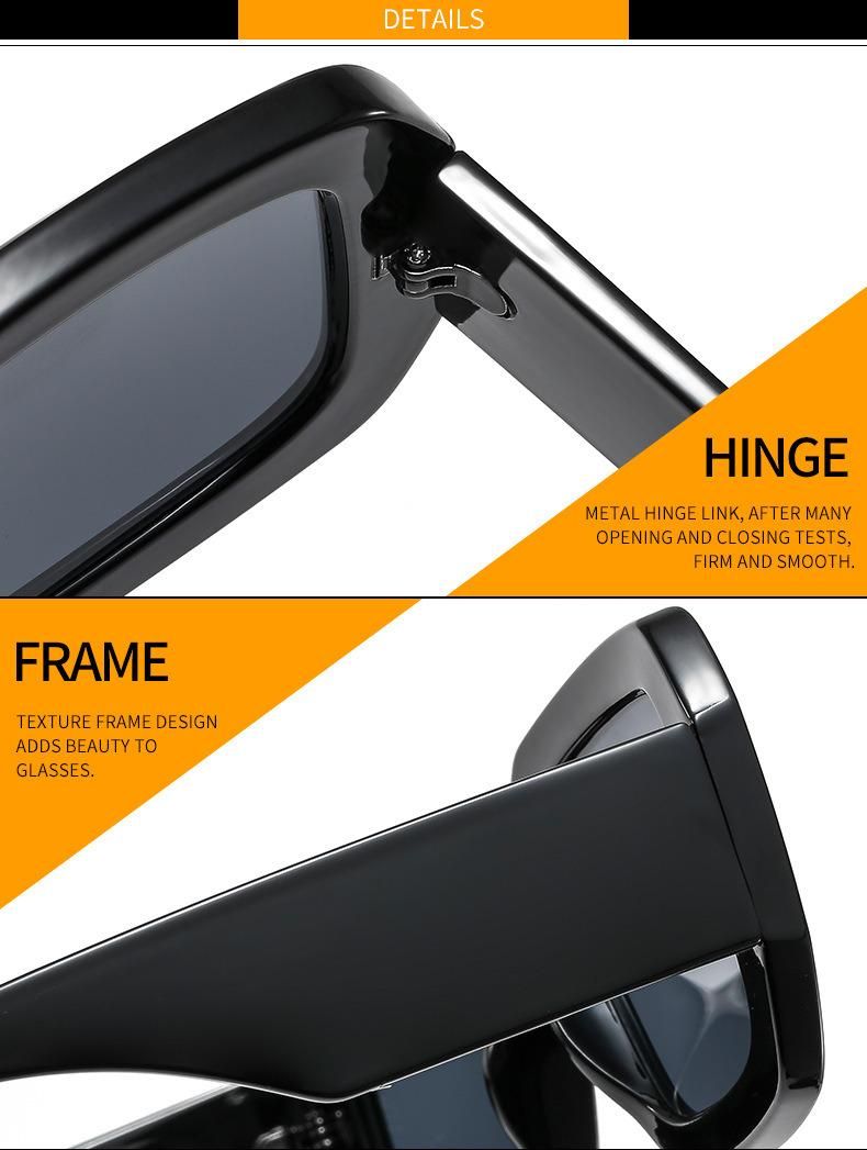 2022 European Style Personality Rock Catwalk Sunglasses UV400 Protection Sunglasses