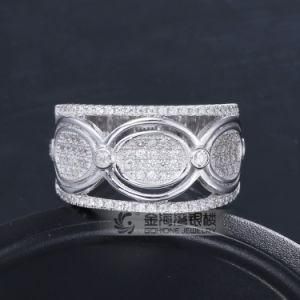 Elegant Lady Party Queenshiny Micro Pave CZ Ring