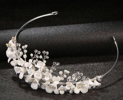 Wedding Bridal Crystal Tiara. Silver Crystal Hair Comb Hair Vince Tiara for Brides