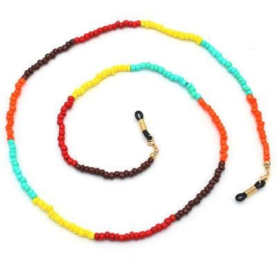 Wholesale Colorful Pearl Bead Eyeglass Holder Fashion Glasses Chain for Women Eyewear Straps