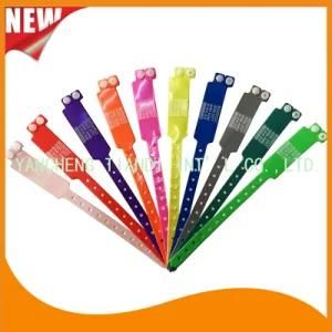 Vinyl Wristband Entertainment Vinyl Plastic ID Wristband Bracelet Bands (E6060B44)