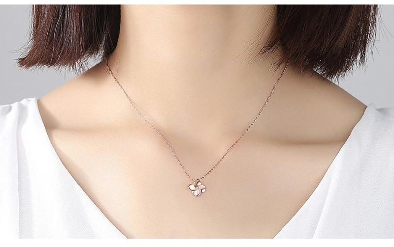 Wholesale Customized 18K Gold-Plated Zircon Imitation Jewelry Necklace