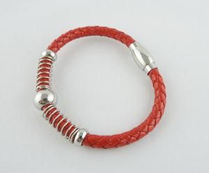 Bracelet Jewelry, Fashion 316L Stainless Steel Jewelry Bracelet, Leather Bracelet (3452)