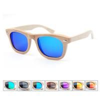 Wholesale Custom Natural Bamboo Sunglasses/Wood Sunglasses