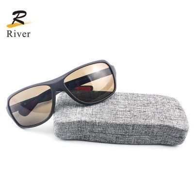 P0105 Special Temple Design Stock Polarized Men Sunglasses