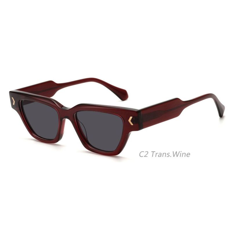 2022 Retro Eyewear Ladies Sunglasses Top Quality Acetate Frames