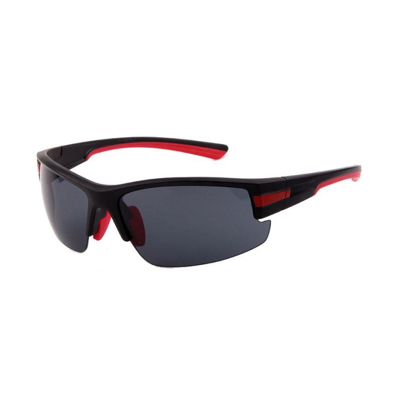 Black and Red Sunglasses Trending Polarized Sports Sunglasses