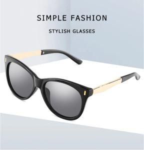 2021 Trendy Round Small Frame Sunglasses Metal Legs Shades Sunglass