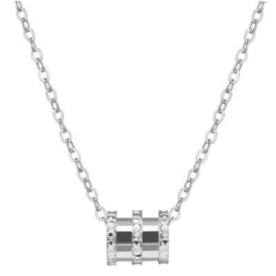 S925 Sterling Silver Plated Copper Small Waist Necklace Mini Design Simple Clavicle Chain