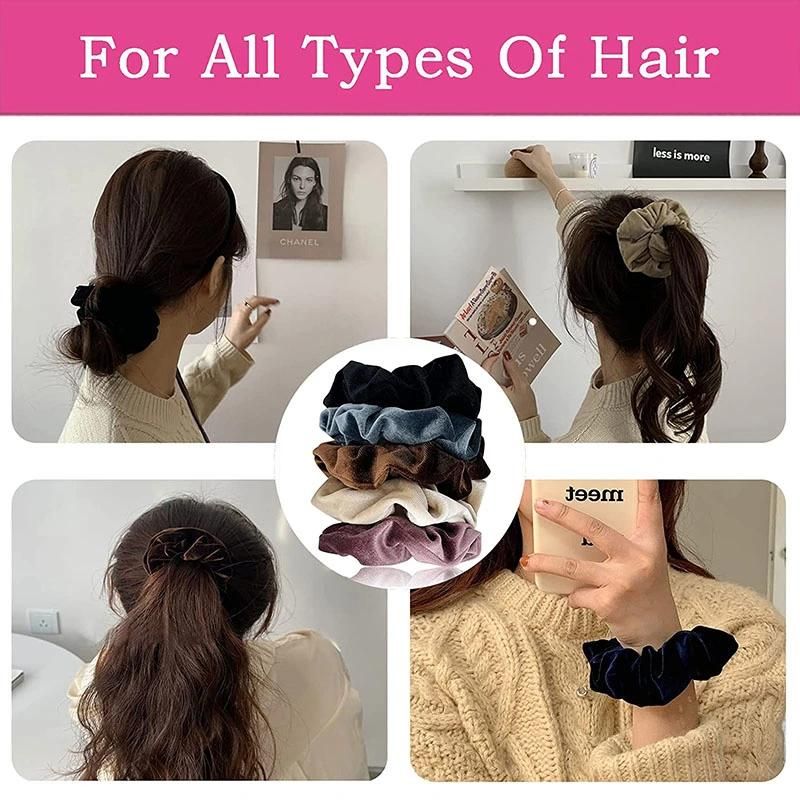 Unicorn Color Elastic Hair Scrunchies Hair Band