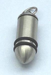 Cremation Stainless Steel Bullet Pendant