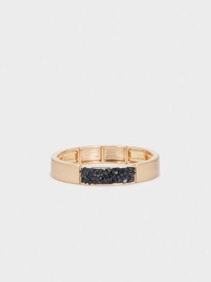 Fashion Simple Metal Crushed Stone Bracelet Jewelry