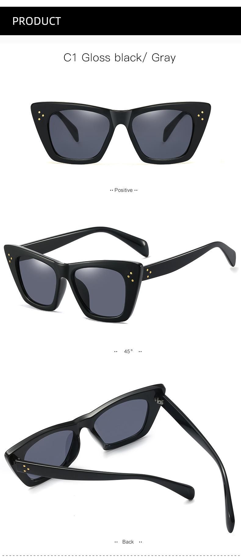 European and American Style Trend Fashion Ready to Ship Ladies Sunglasses