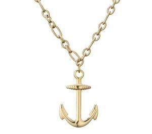 Fashion Accessories Hip Hop Anchor Necklace Stainless Steel Pendant Necklace Jewelry