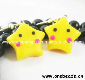 Fashion Polymer Clay Earring Jewelry (PXH-1012)