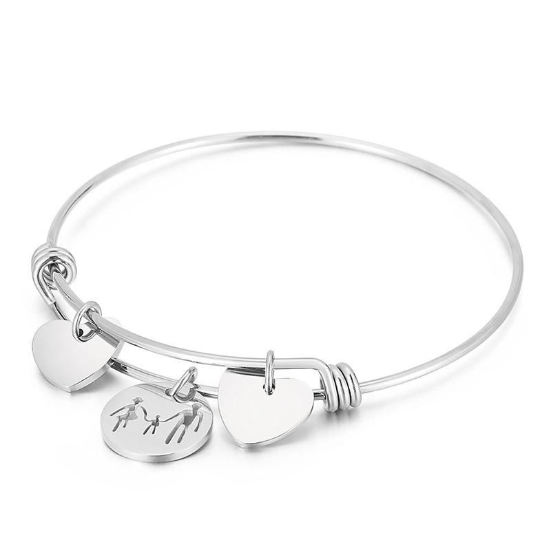Manufacturer Custom 18K Gold Plated Stainless Steel Jewelry Wholesale Fashion Jewelry Bracelet Stainless Steel