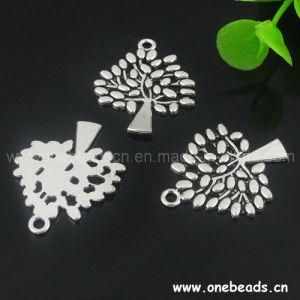 Tree Pendant, Fashion Zinc Alloy Jewelry Findings (PXH-5133D)