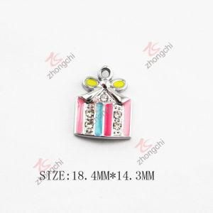 Metal Gift Presents Box Charm (SPE)