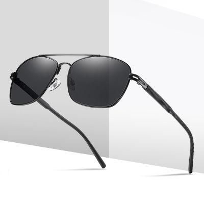 Metal Square Frame Sunglasses Men Sunglasses Polarized Classic Driving Glasses 3364