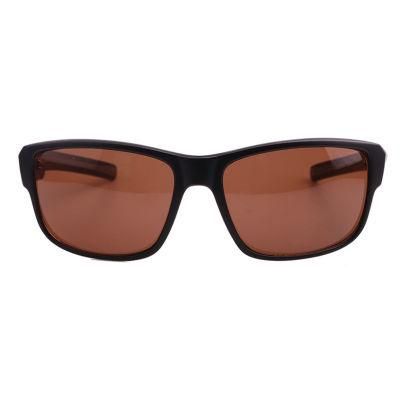 2019 Square Shape Brown Sports Sunglasses
