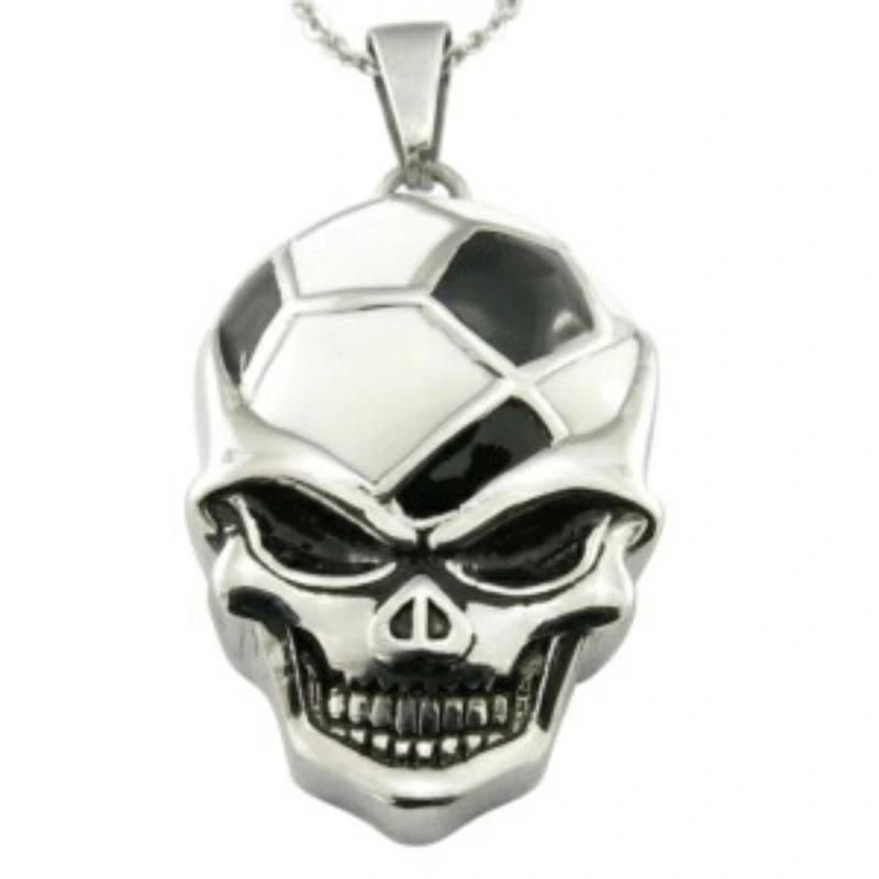 Steel Football Club Skull Pendants