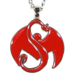 The Lastest Strange Music - Charm Necklace with Enamel Pendant (STM9003)