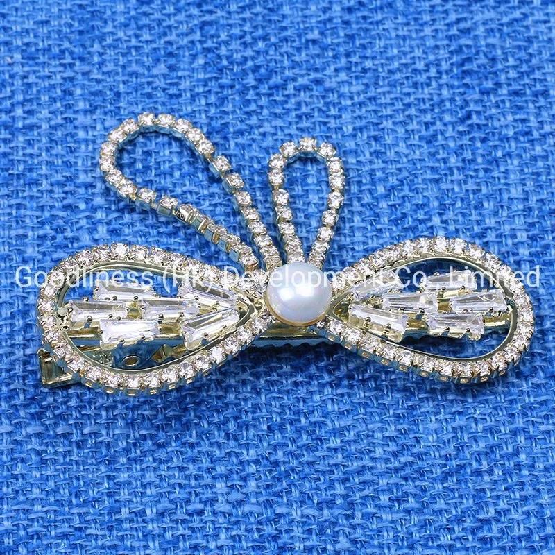 Girls Women Hair Barrettes Bling Bow Hairpins Fashion Hair Accessories