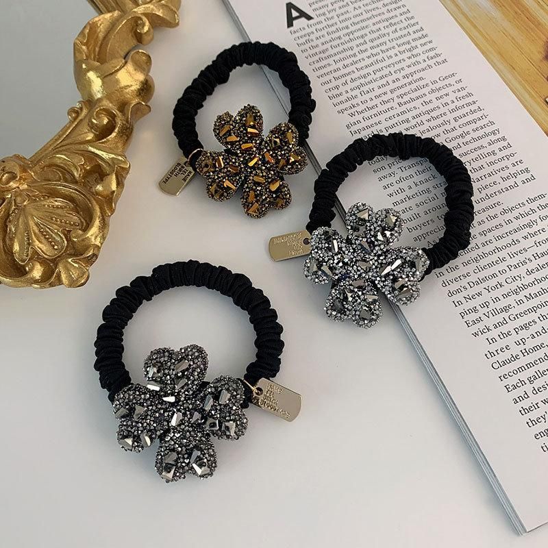 Fashion Hair Accessories Rhinestone Headband Simple Hairring Hairrope