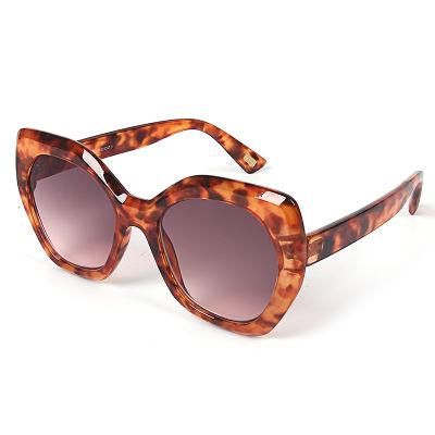 2021 New Fashion Brown PC Lens Glasses Leopard Pattern Sunglasses Bright UV400 Shades Sunglasses Wholesale Fashion Cool Unisex Sunglasses