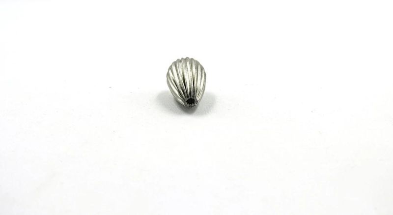 Metal Ball Stainless Steel Waterdrop Bead for Jewelry