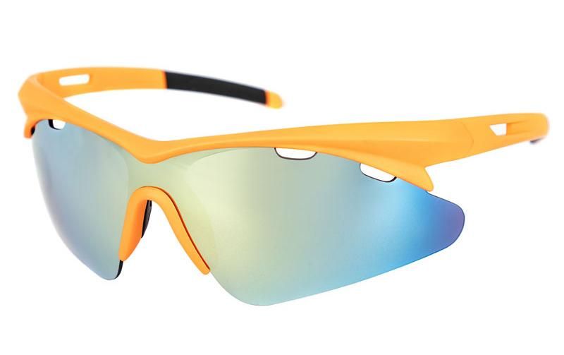 SA0714 Hot Selling Polycarbonate PC Lens Sunglasses Sport Eyewear Sports Sunglasses Safety Glasses Cycling Mountain Bicycle for Men Women Unisex
