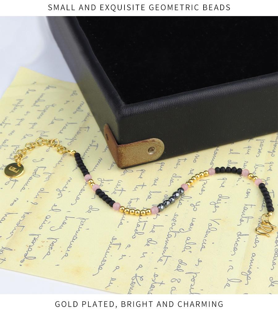 Vintage Elegant Multicolor Beaded Women′s Bracelet