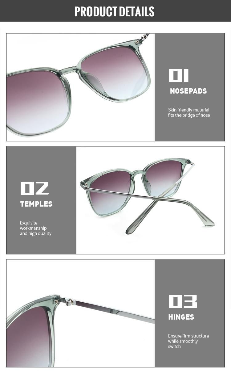 2022 Fashion Retro Vintage Buffs Square Frame Sunglasses Trendy Sunglasses for Unisex