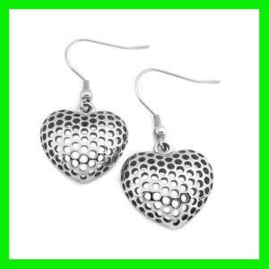 Stainless Steel Heart Earring