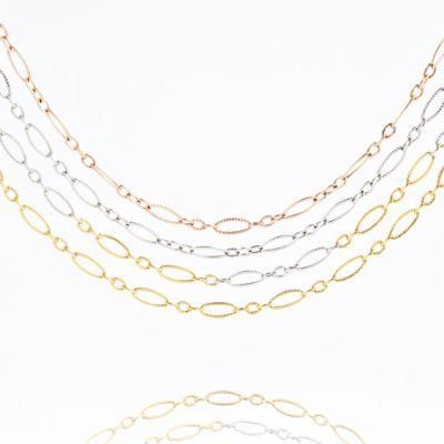 Hot Sale Fashion Women Accessories Necklace Bangle Jewelry Craft Design Stainless Steel Gold Plated