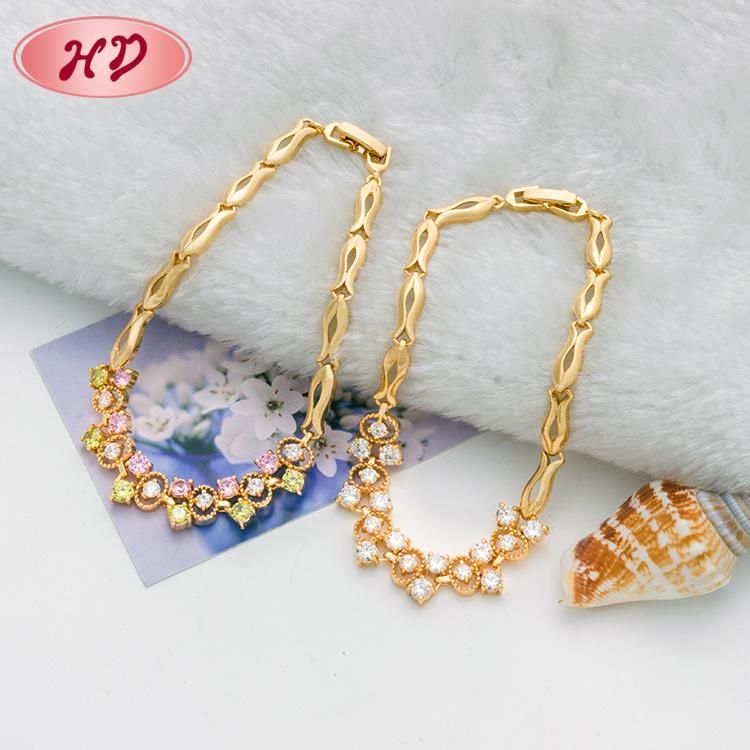 Wholesale Fashion Bangles 18K Gold Plated Charm Bracelet