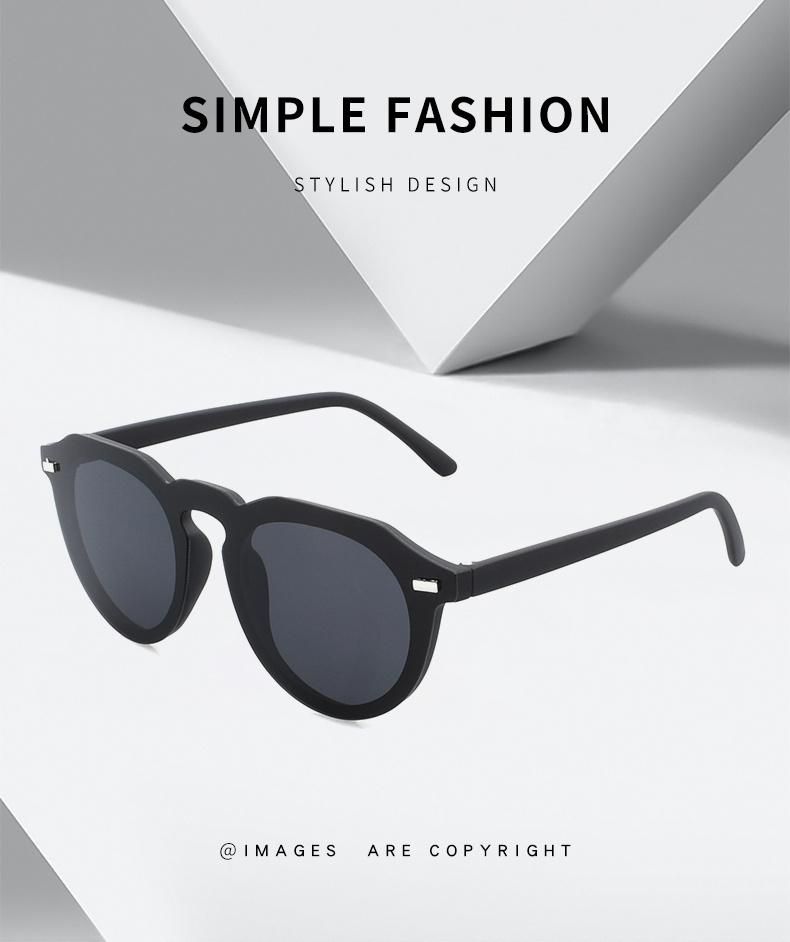 Newest Colorful Shades Manufacturer Sunglasses China Fashion Rimless Polarized Sunglasses