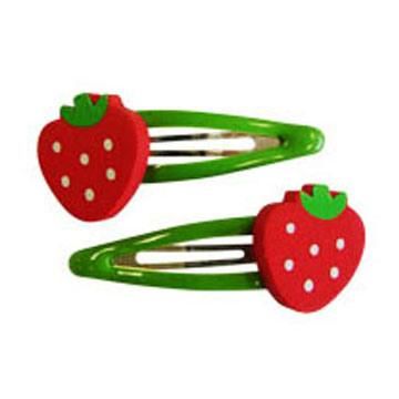 Children Kid Cute Lovely Strawberry Hair Clips