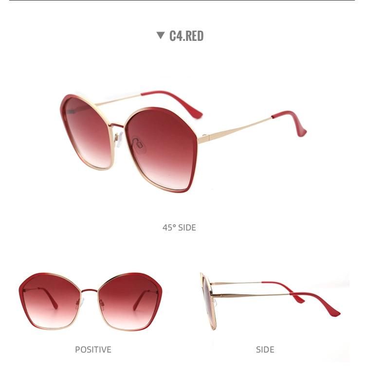 2022 Fashion Women Sunglasses High Quality Vintage Shades Glasses Distributor
