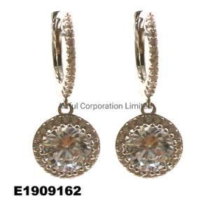 Fashion Jewelry Factory Earring with Cubic Zircon