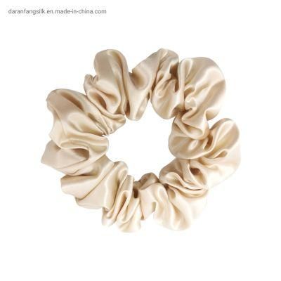 Custom 100% Pure Mulberry Silk Hair Ties Silk Scrunchies