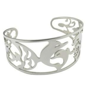 CNC Cutting Medical Steel Jewellery Bangle