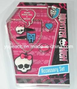 Monster High Accessories Set-Necklaces/Hair Clips/Rings (YJWD01036)