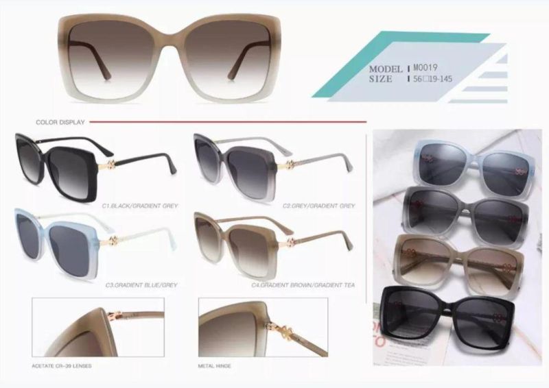 2022 Fashion Polarized New Design Sunglasses Women Shade Glasses