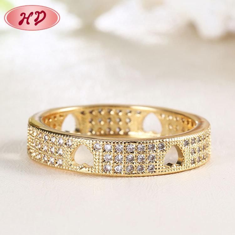 Fashion 18K 14K Gold Plated Silver Wedding Rings Women Stainless Steel Finger Rings Man Design Engagement Jewelry