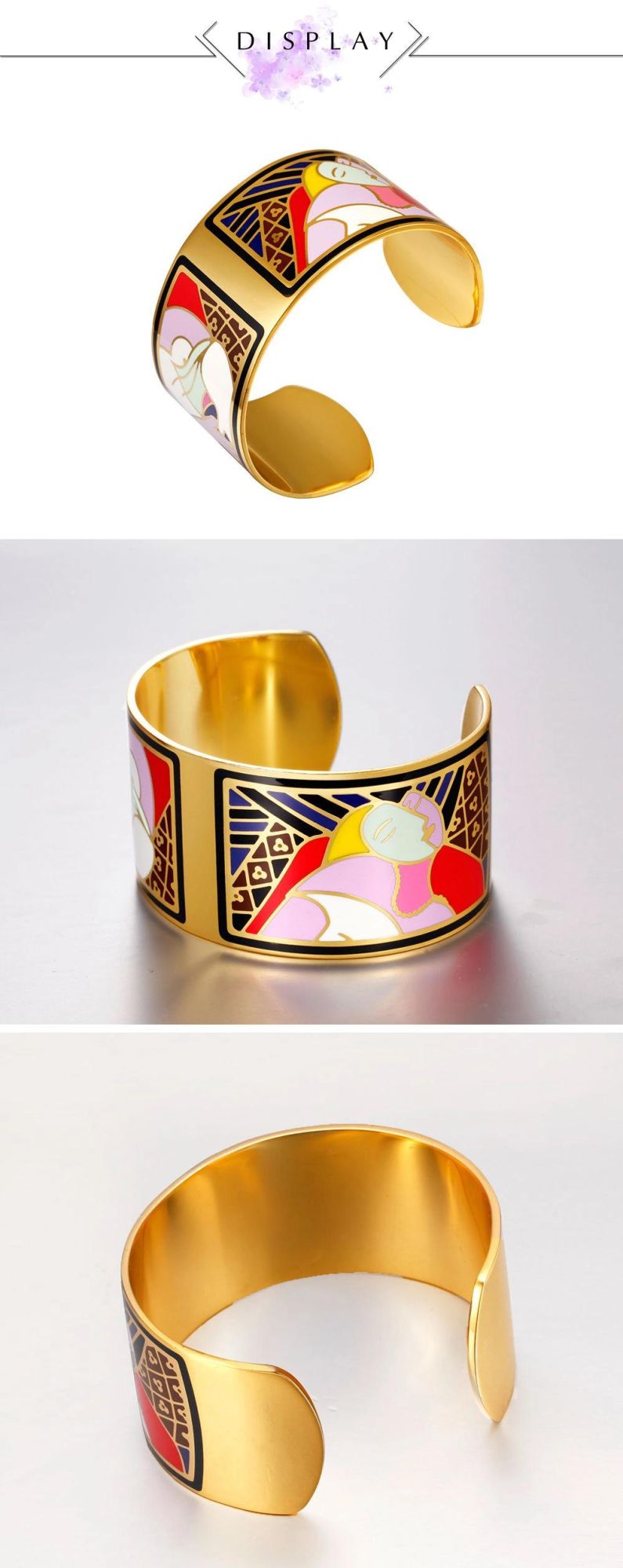 Copper Material Women and Men Bracelets in Japan Style
