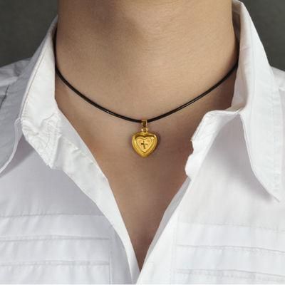 Accessories Heart Short Cut Necklace Christian Product for Np-L-0007