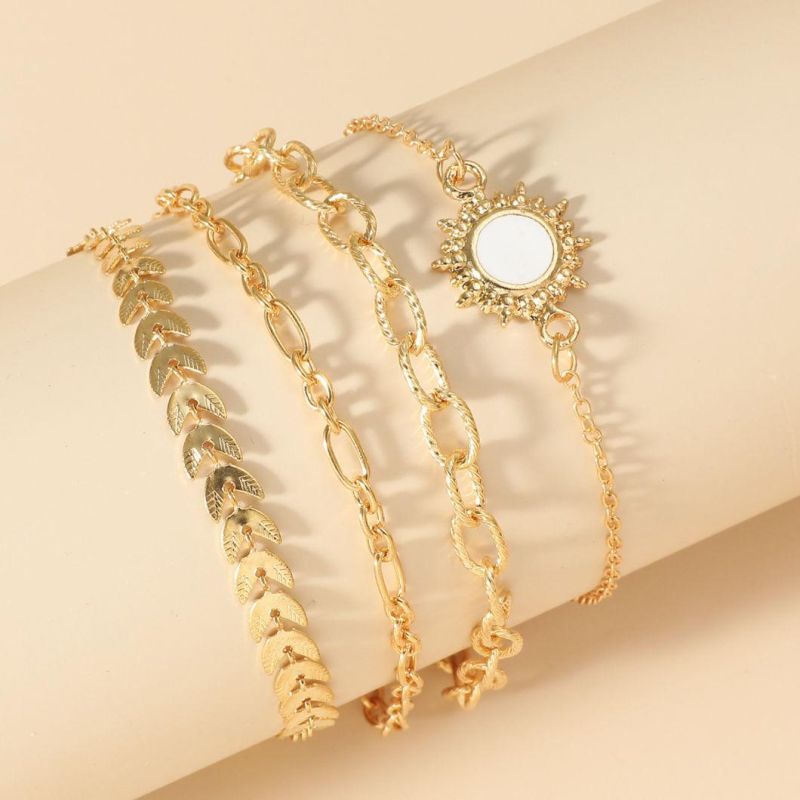 Fashion Zircon Set Hollow Multi-Layer Bracelet Jewelry Products