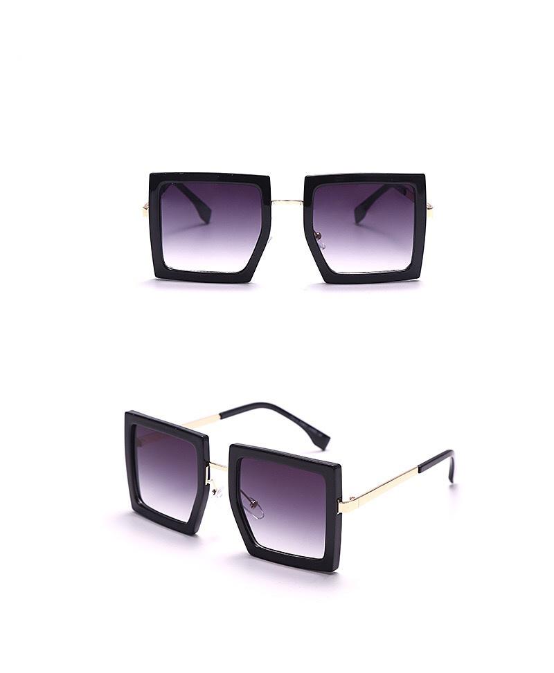 Hot Selling Fashion Square Shape Sunglasses with Polarized Lens